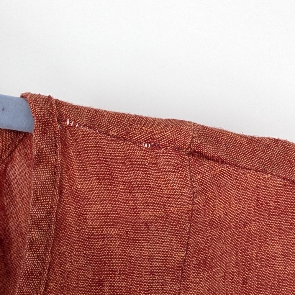 FLAX 100% Linen Top Lagenlook - Picture 5 of 5